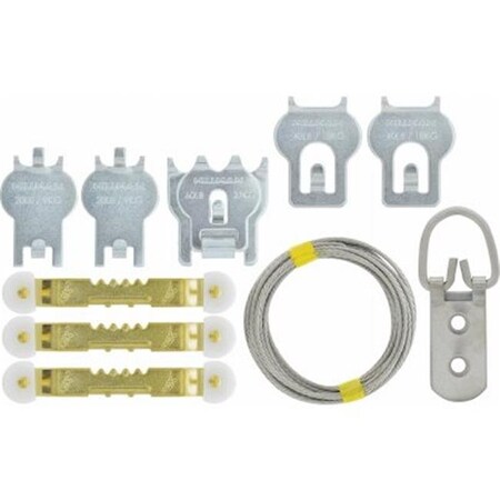Hillman Hillman Fasteners 229994 20-60 lbs High & Mighty Picture Hanging Kit; 13 Piece 229994